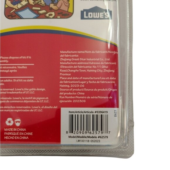 Build and Grow Project Kit Kids Wood Monster Truck NWT Lowes - Picture 6 of 7